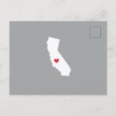 Faire-part Annonce de déménagement | Carte postale de l'État  (Dos)