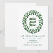 Faire-part Annonce de déménagement Maison Douce Maison (Devant / Derrière)