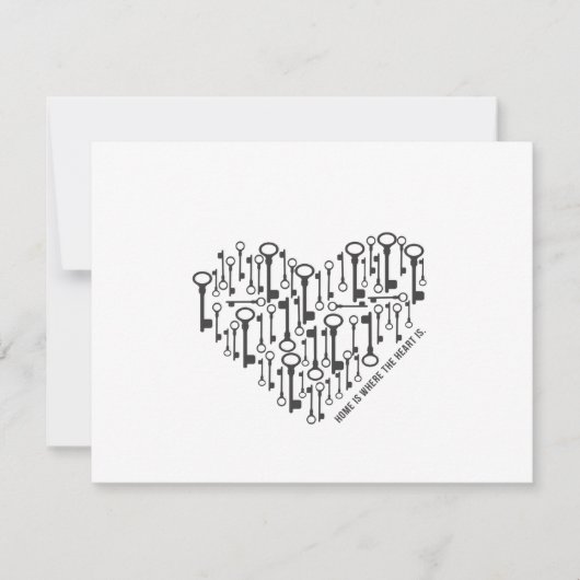 Faire-part Annonce de déménagement personnalisable (Devant)