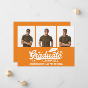 Faire-part Annonce de diplôme d'études secondaires 3 Photo