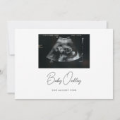 Faire-part Annonce de grossesse bébé "One More to Adore" avec (Dos)
