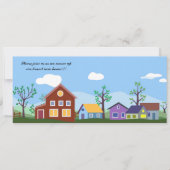 Faire-part Annonce de la première maison (Devant)