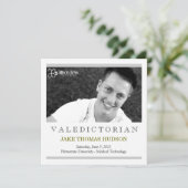 Faire-part Annonce de la remise des diplômes de la major de p (Debout devant)