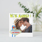 Faire-part Annonce de Mariage Las Vegas Mariages (Debout devant)