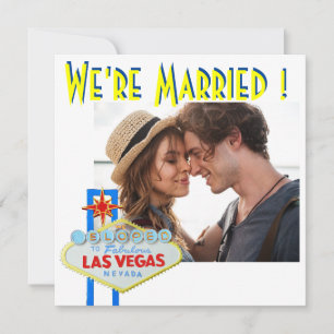 Faire-part Annonce de Mariage Las Vegas Mariages 