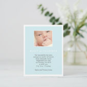Faire-part Annonce de naissance (Debout devant)