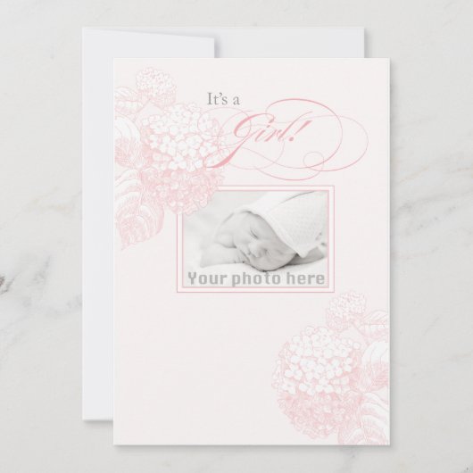 Faire-part Annonce de naissance (Devant)