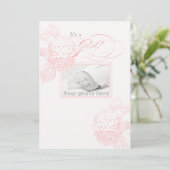 Faire-part Annonce de naissance (Debout devant)