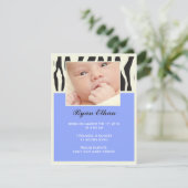 Faire-part Annonce de naissance (Debout devant)