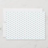 Faire-part Annonce de naissance de bébé pour mur de nursery (Dos)