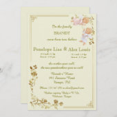 Faire-part annonce de naissance de jumeaux (Devant / Derrière)