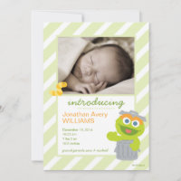 Annonce de naissance d'Oscar le Grouch