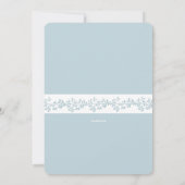 Faire-part Annonce de naissance en photo du groupe Berry Band (Dos)