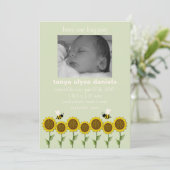 Faire-part Annonce de naissance Hear The Buzz (Debout devant)