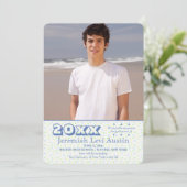 Faire-part Annonce de photo de classe de finissants (Debout devant)