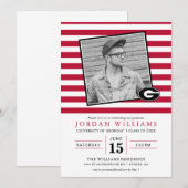 Faire-part Annonce de remise de diplôme de l'Université de Gé (Devant / Derrière)