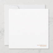 Faire-part Annonce de remise de diplôme de major de promotion (Dos)