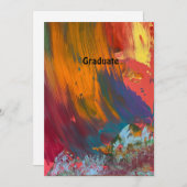 Faire-part Annonce de remise de diplômes (Devant / Derrière)