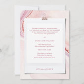 Faire-part Annonce de remise de diplômes de typographie moder (Dos)