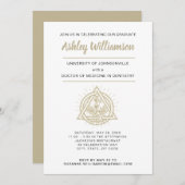 Faire-part Annonce de remise des diplômes de l'école dentaire (Devant / Derrière)