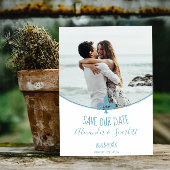 Faire-part Annonce de sauvegarde de photo de Fleur de Lis sar