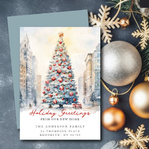 Faire-part Annonce d'une nouvelle adresse pour City Street à 