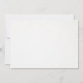 Faire-part Annonce simple d'annulation de mariage (Dos)