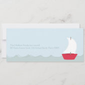 Faire-part Annonces De Déplacement De Voile (Dos)