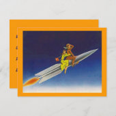 Faire-part Annonces De Déplacement D'Un Bateau À Roquettes Ré (Devant / Derrière)