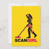 Faire-part Annonces de détection des métaux (Devant)