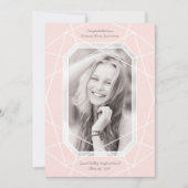 Faire-part Annonces de fin d'études secondaires de Gem (Devant)