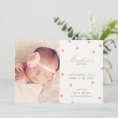 Faire-part Annonces de naissance de Confetti (Debout devant)