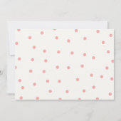 Faire-part Annonces de naissance de Confetti (Dos)