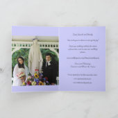 Faire-part Annonces mariages (Intérieur)