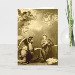 Faire-part Annonciation de la Sainte Vierge Marie