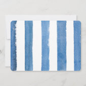 Faire-part Aquarelle Avion Boy Annonces de naissance (Dos)