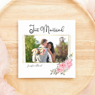 Faire-part Aquarelle Lush Blush rose Mariage Floral