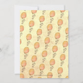 Faire-part Aquarelle mignonne Grossesse bébé garçon (Dos)