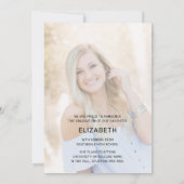 Faire-part Arc minimal moderne 2 - Diplôme photo (Dos)