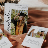 Faire-part Arc moderne Décontracté photo Graduation