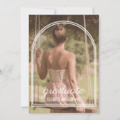 Faire-part Arch Frame Graduation Announcement (Devant)