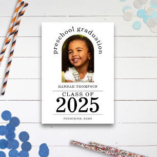 Faire-part Arch Photo Préscolaire 2024
