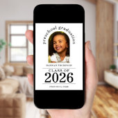 Faire-part Arch Photo Préscolaire 2025