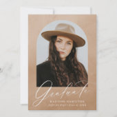 Faire-part Arche d'aquarelle de sable 7 Photo Collage Graduat (Devant)