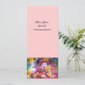 Faire-part ARLECCHINO ET COLOMBINA /Mardi Gras vénitien (Debout devant)