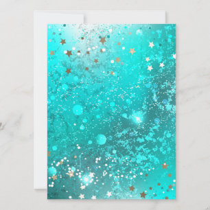 Faire-part Arrière - plan à huile Turquoise de la menthe
