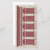 Faire-part Atrium View, Edmund Burke School card (Devant / Derrière)