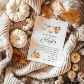 Faire-part Automne La Grossesse D'Automne Révèle Au Mari