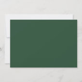 Faire-part Avocat Green Gold Script Photo Graduation (Dos)