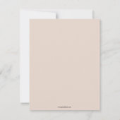 Faire-part Baby Bestie Announcement (Dos)